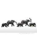 Casting Metal Life Größe Bronze Garten Elefanten Skulptur